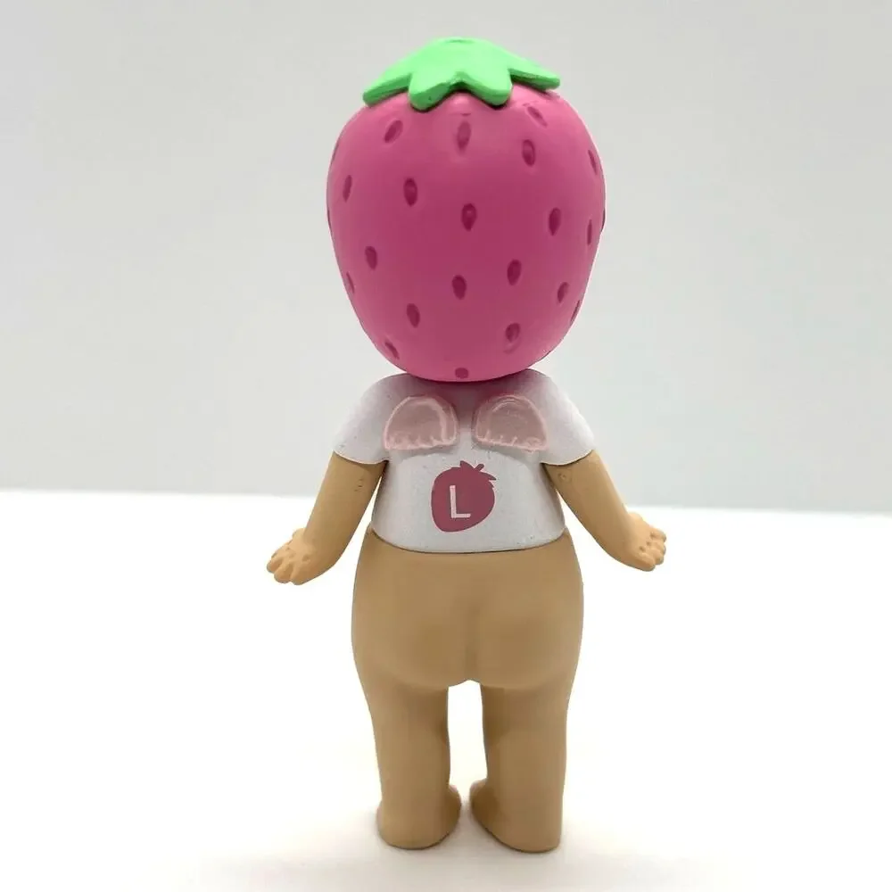 New Unbranded Kewpie/Angel Collectible Mini Figure, Strawberry Yummy, Open Box